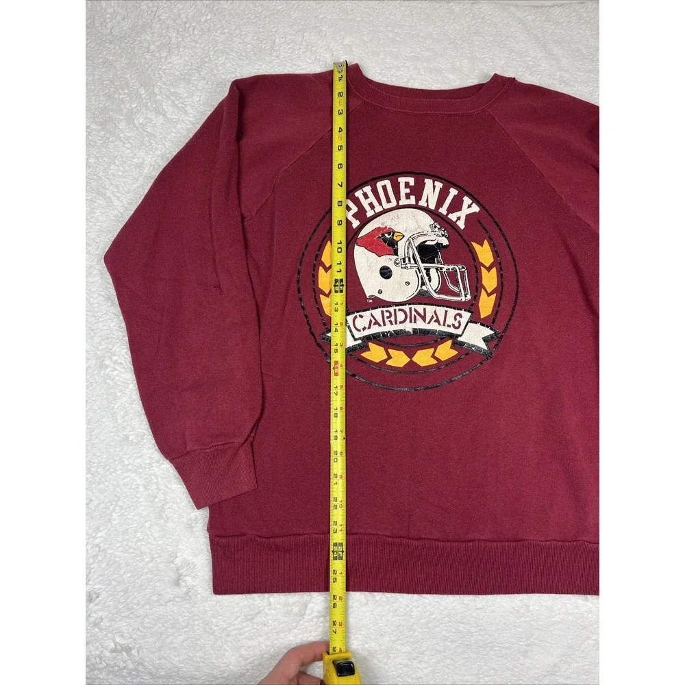 Vintage Champion NFL Sweatshirt Size XL Phoenix Cardinals Graphic Football 1980s